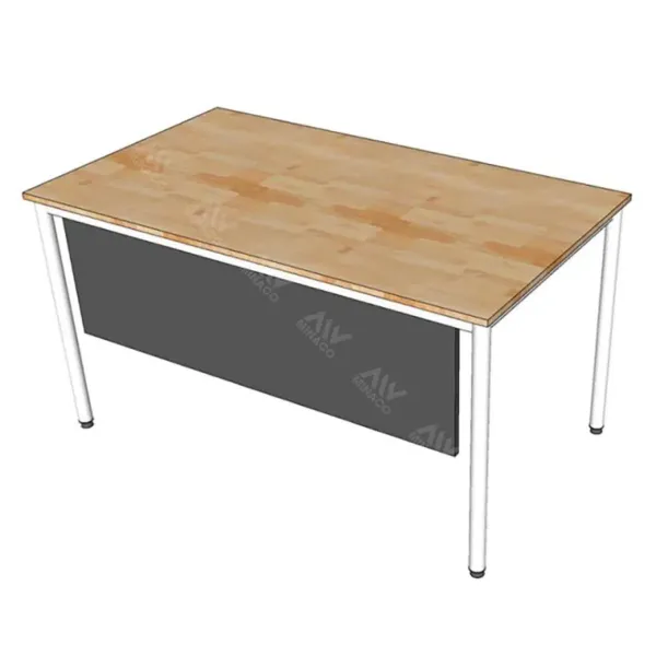 Bàn làm việc 140x80cm gỗ tự nhiên hệ OMA
