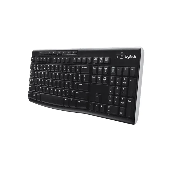 Bàn phím không dây Logitech K270 Màu đen