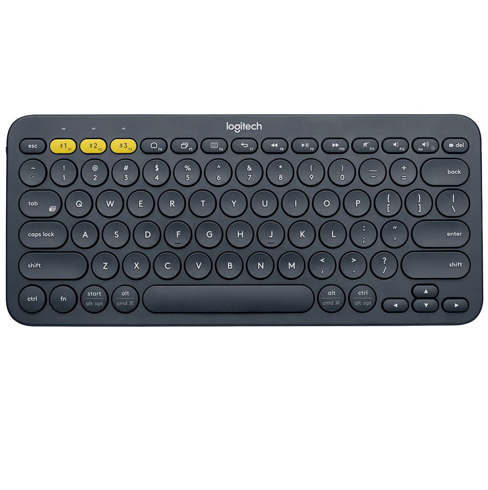 Bàn phím không dây Logitech K380 Màu đen (Bluetooth, Không dây )