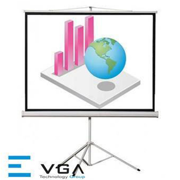 Màn chiếu chân E-VGA T96G (2m44 x 2m44)