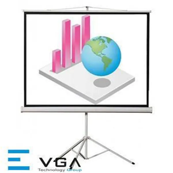 Màn chiếu chân E-VGA T96G (2m44 x 2m44)