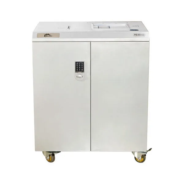 Máy hủy thẻ nhựa, lá thẻ bài, voucher Silicon PS-5800C