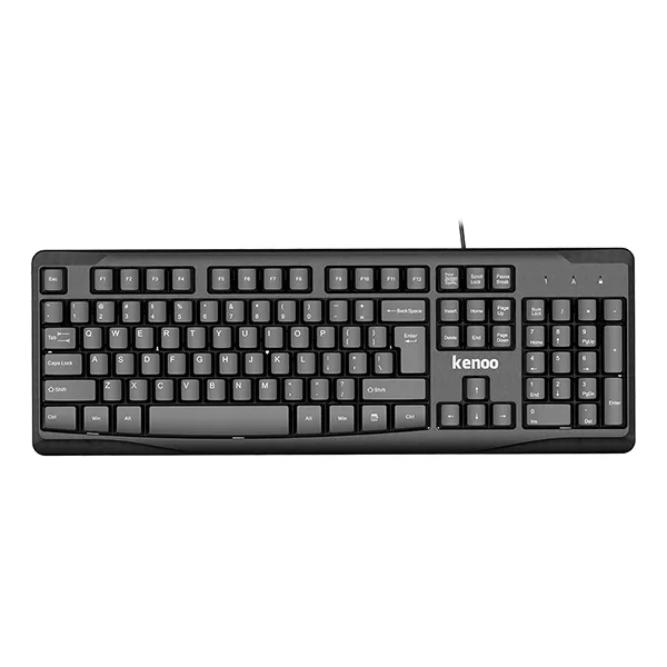 Bàn phím Kenoo 9100K (chống mờ)