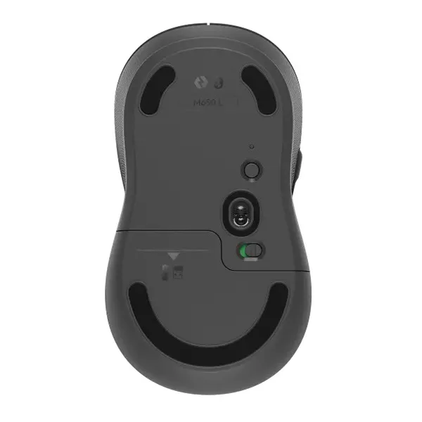 Chuột không dây Logitech Signature M650 L Màu đen (Bluetooth, Wireless)