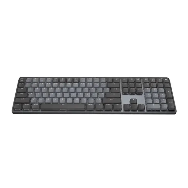 Bàn phím không dây Logitech MX Mechanical Màu đen (Wireles, Bluetooth, có đèn nền, sạc nhanh)