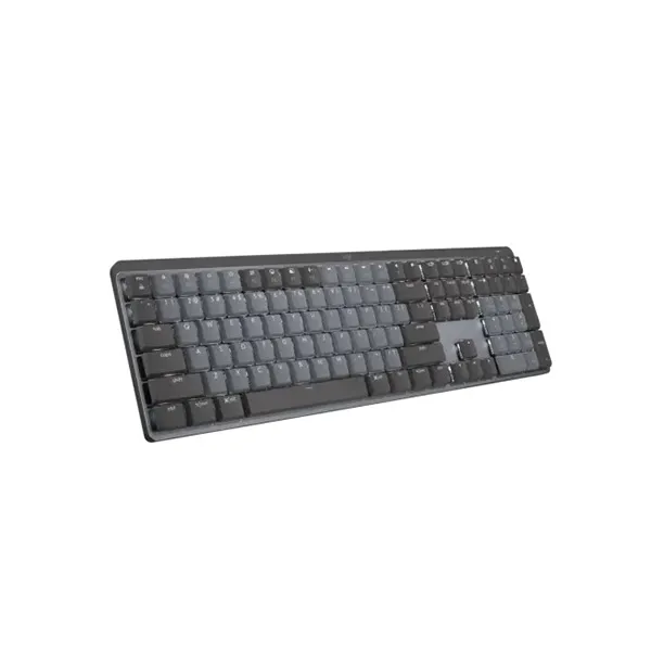 Bàn phím không dây Logitech MX Mechanical Màu đen (Wireles, Bluetooth, có đèn nền, sạc nhanh)