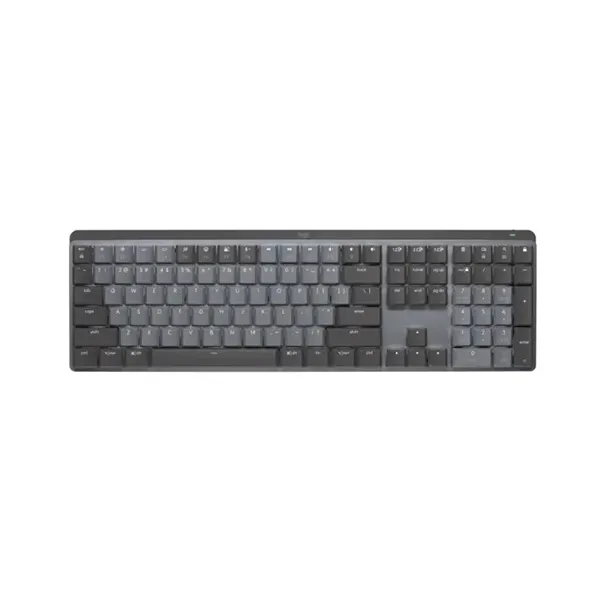 Bàn phím không dây Logitech MX Mechanical Màu đen (Wireles, Bluetooth, có đèn nền, sạc nhanh)