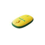 Chuột không dây Rapoo M650 Silent Brazil màu Yellow Green (Bluetooth, Wireless)