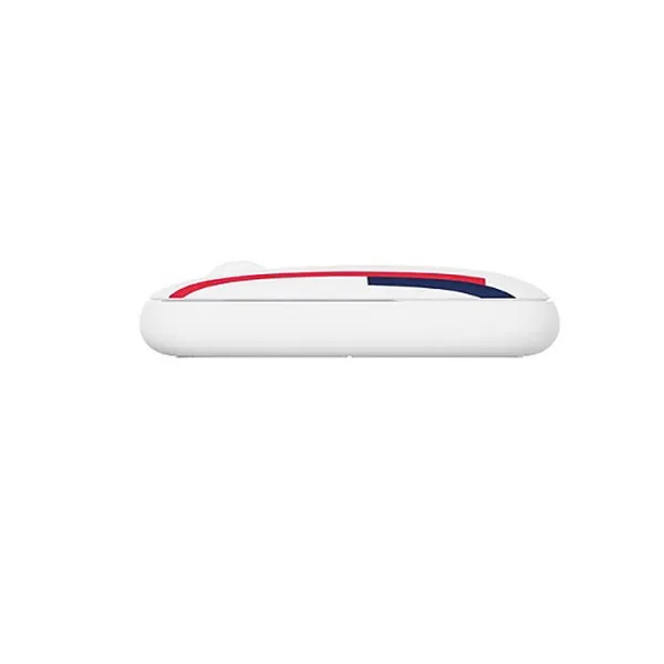 Chuột không dây Rapoo M650 Silent English màu White Red Blue (Bluetooth, Wireless)